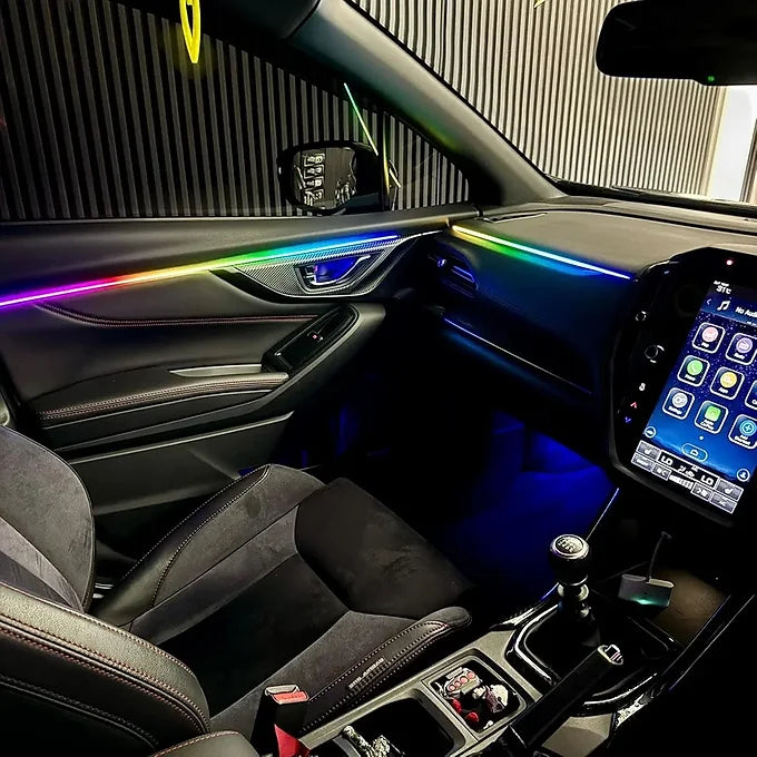 6 in 1 Car RGB Ambient light kit App Control
