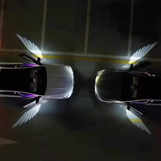 Car Side View Mirror Angle Wing Welcome Led  Light