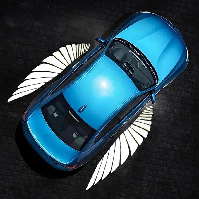 Car Side View Mirror Angle Wing Welcome Led  Light