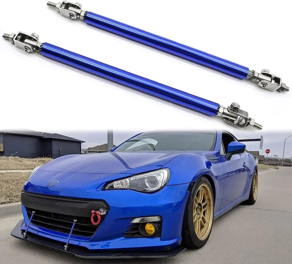 Car Bumper Lip Splitter Strut Rod Support Bar 20CM image 6