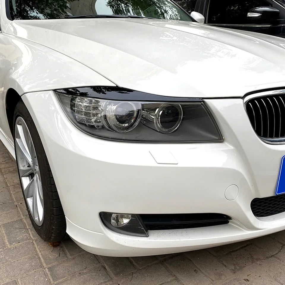 Headlight Eyebrows Cover For BMW 3 Series E90 E91 2005-2012 image 2