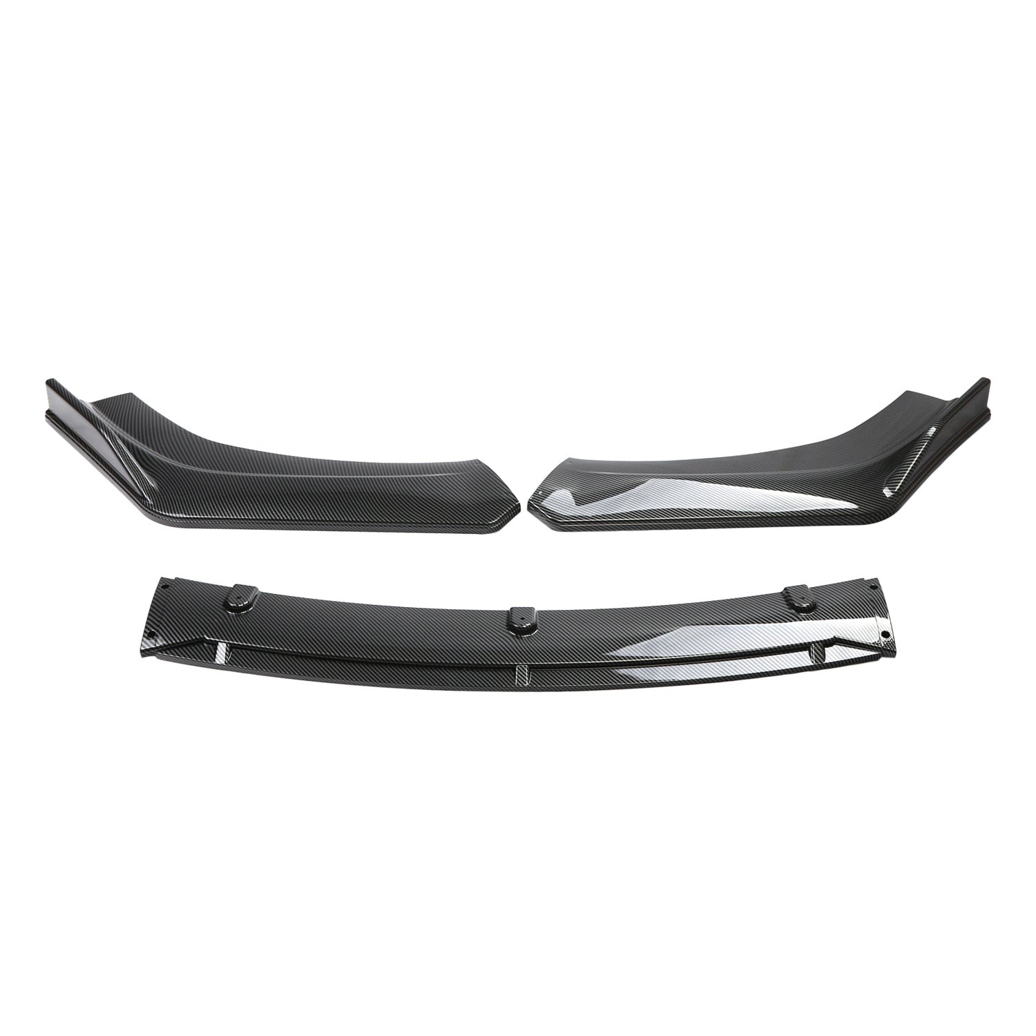 Car front bumper lip splitter image 3