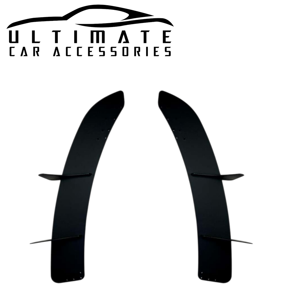 Rear Diffuser Canards/Spats for VW Golf MK6R image 4