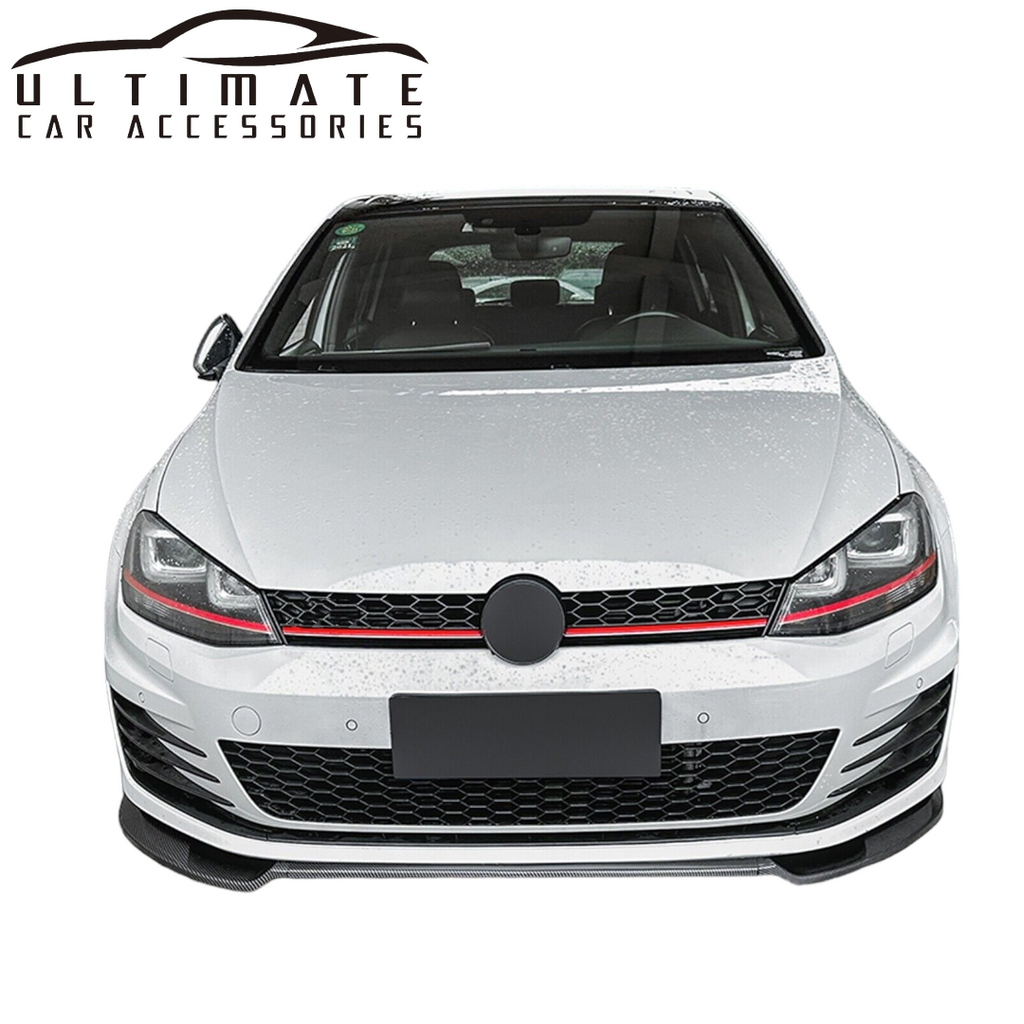 Front Bumper Lip Splitter For VW Golf MK7 R / MK7 GTI image 0