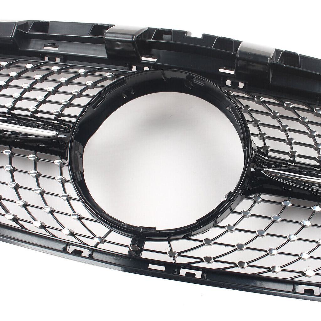 Diamond Front Grill For Mercedes CLA Class  W117 C117 2013 - 2019 image 2