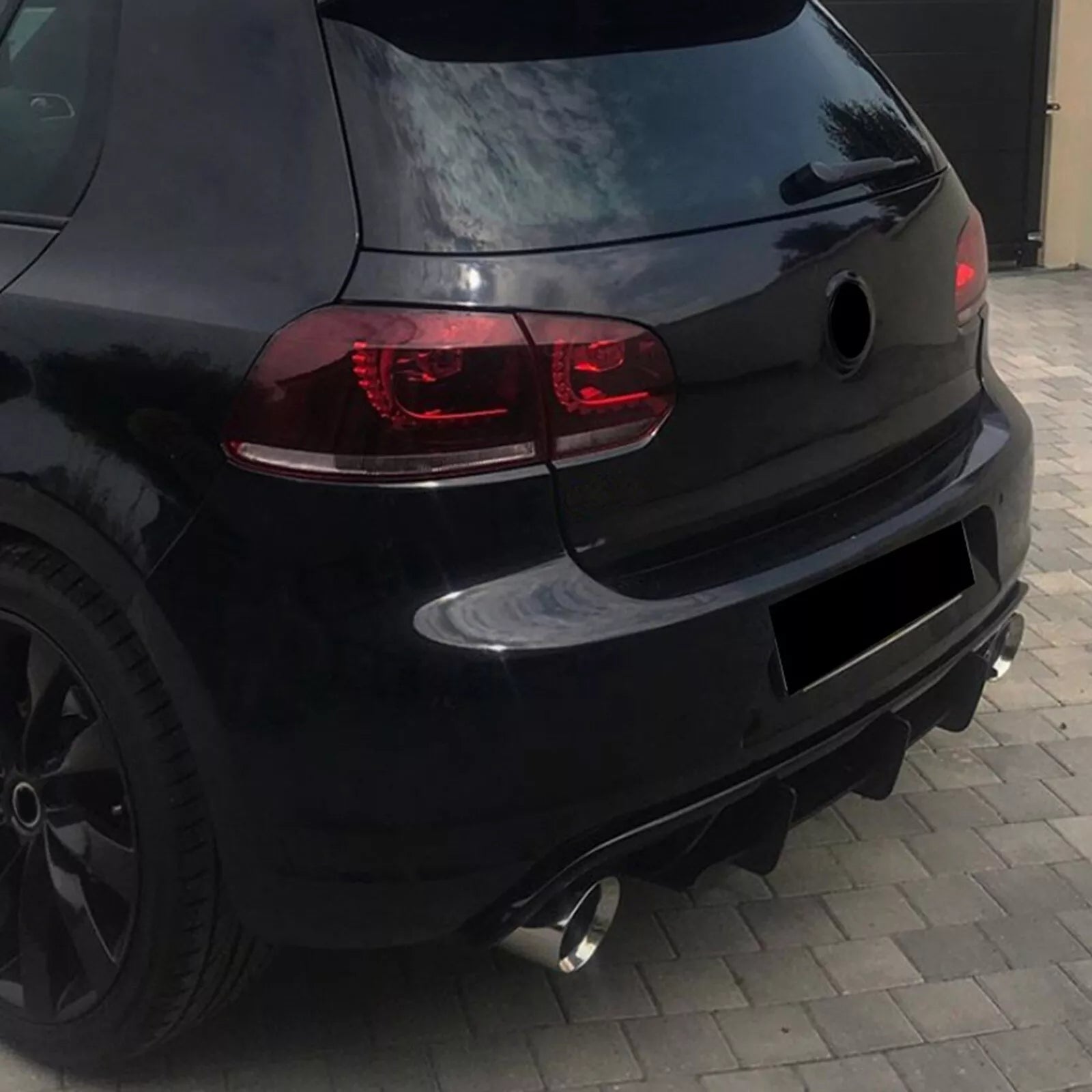 Rear Bumper Lip Diffuser For VW Golf Mk6 GTI image 4
