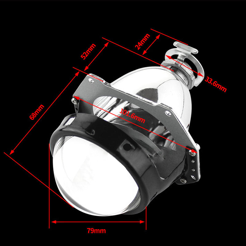 3Inch Car Projector Lens H1 H4 H7 image 5