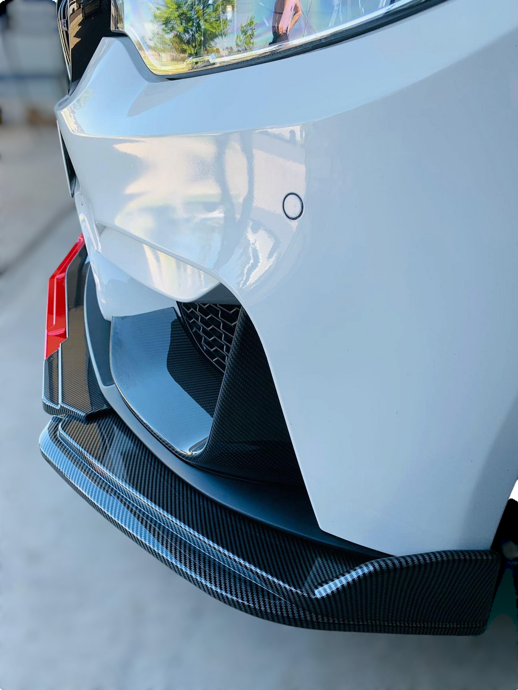 Car Front Bumper Lip Spoiler image 3