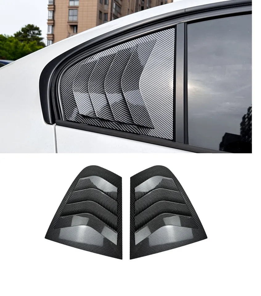 Rear Side Window Louver For BMW 3 series F30 M Sport 2013 - 2019 image 5