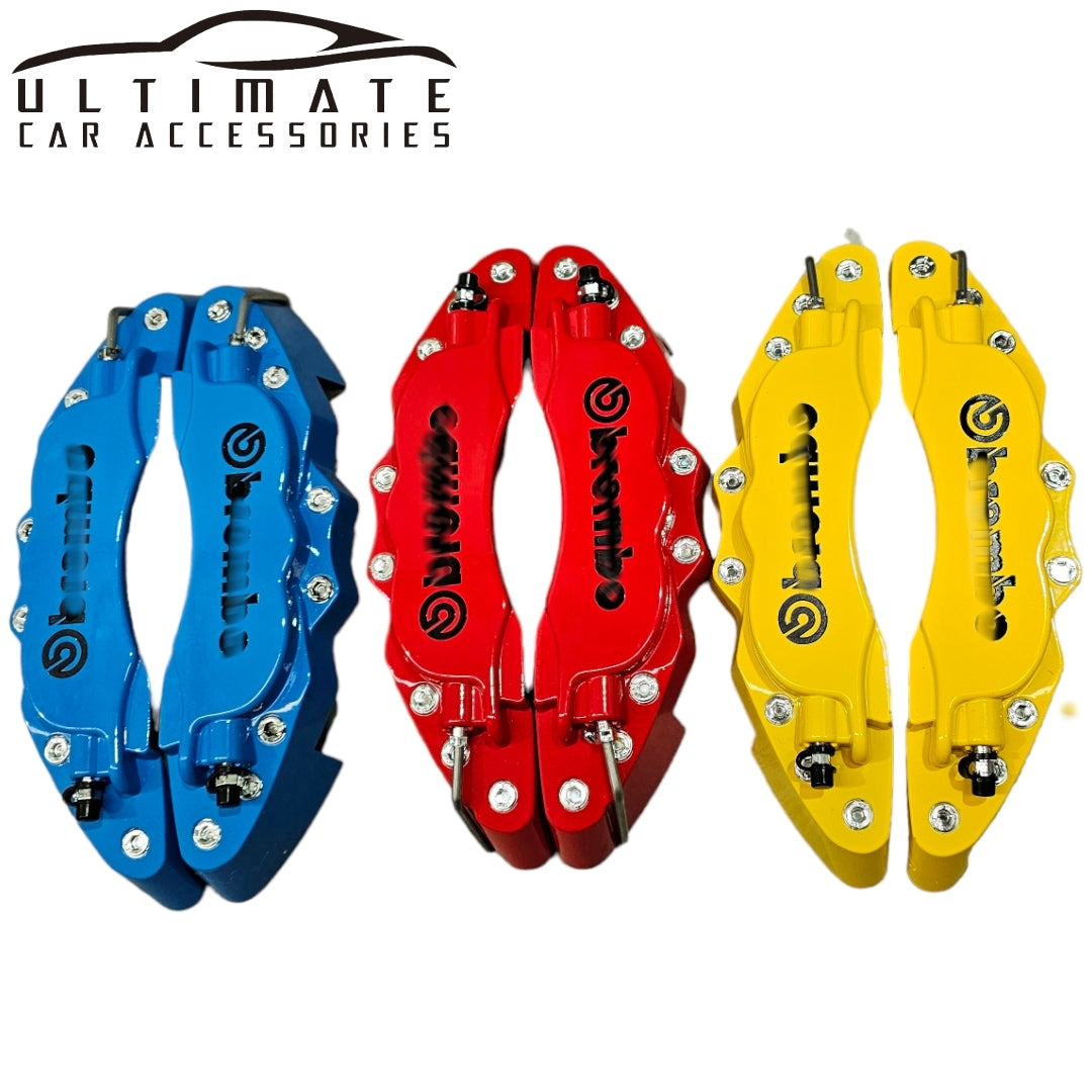 4PC Metal Car Disc Brake Caliper Cover image 4