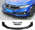 Car front bumper lip splitter image 1