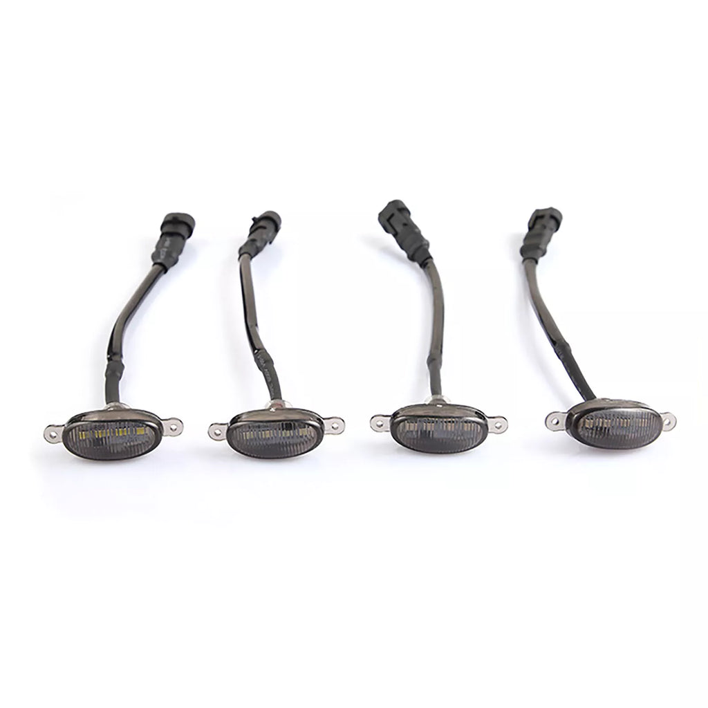 4PC Raptor Style Front Grille LED Light image 5