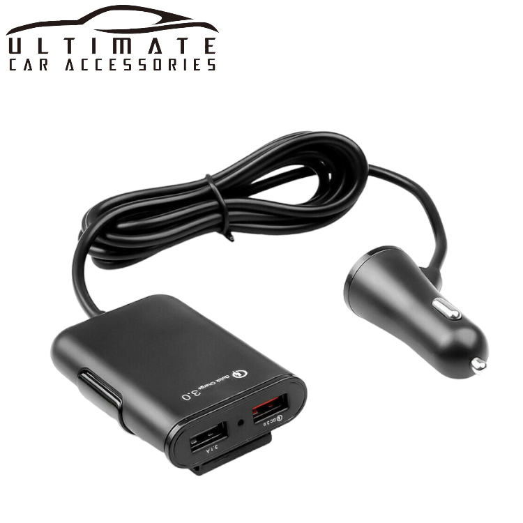 4 In 1 Car USB Charger image 0