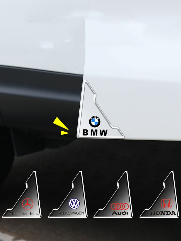2PC Car Door Edge Anti-Scratch Sticker image 1