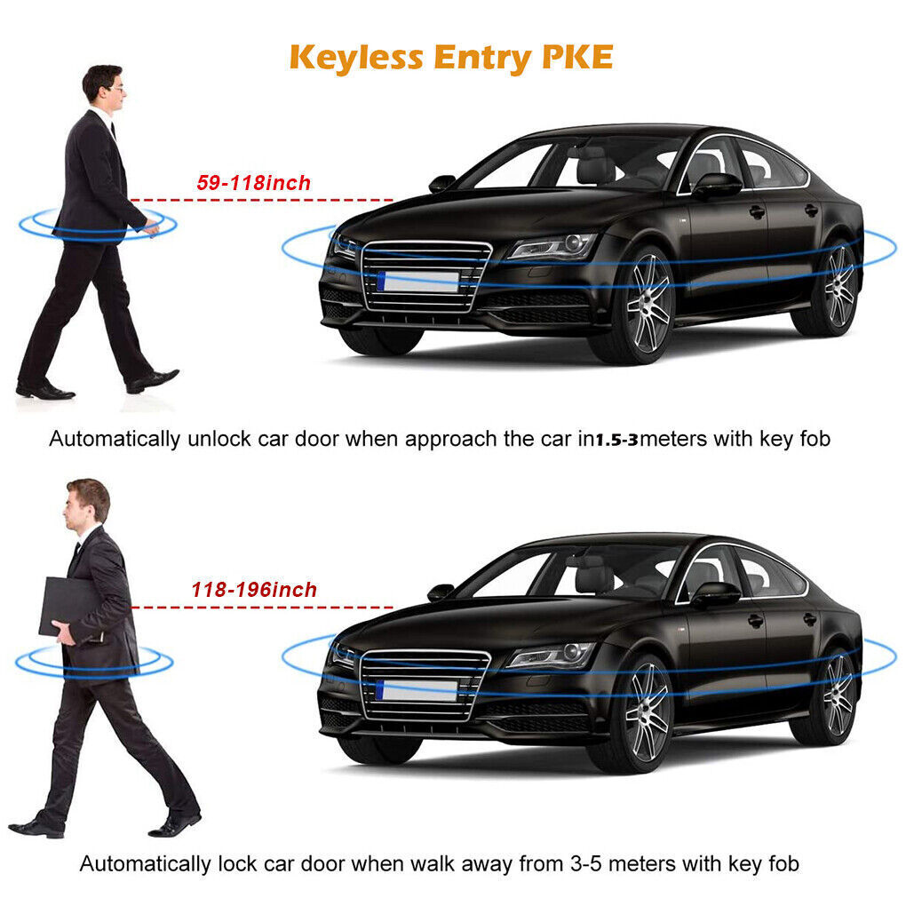 Car Key Start Set Car Keyless Entry Engine Start / Remote Start Kit - Ultimate Car