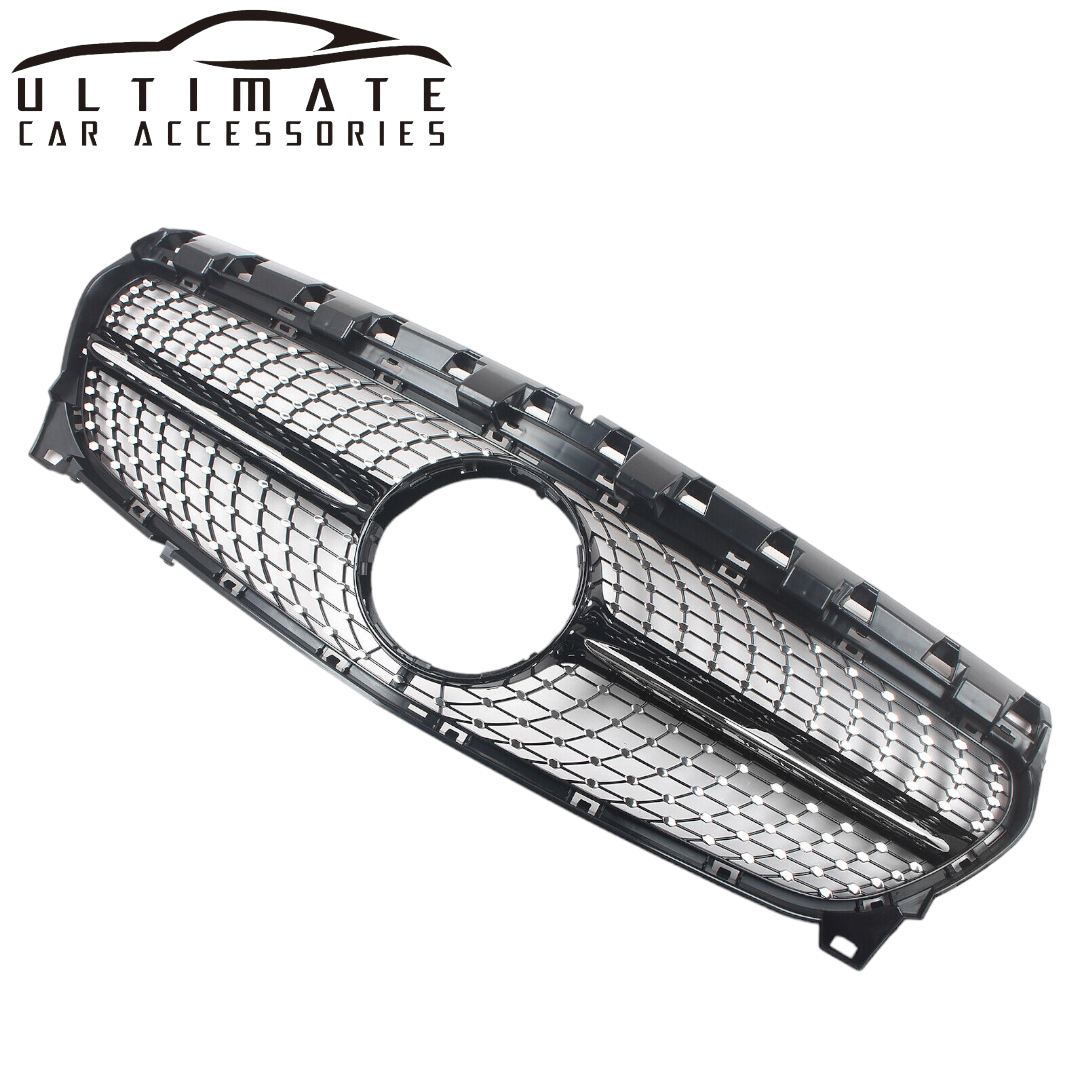 Diamond Front Grill For Mercedes CLA Class  W117 C117 2013 - 2019 image 1