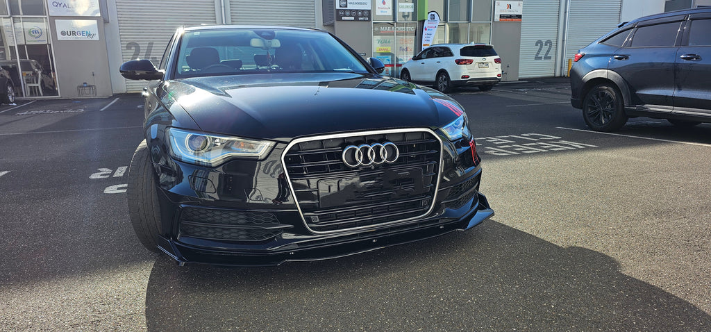 Car front bumper lip splitter image 8