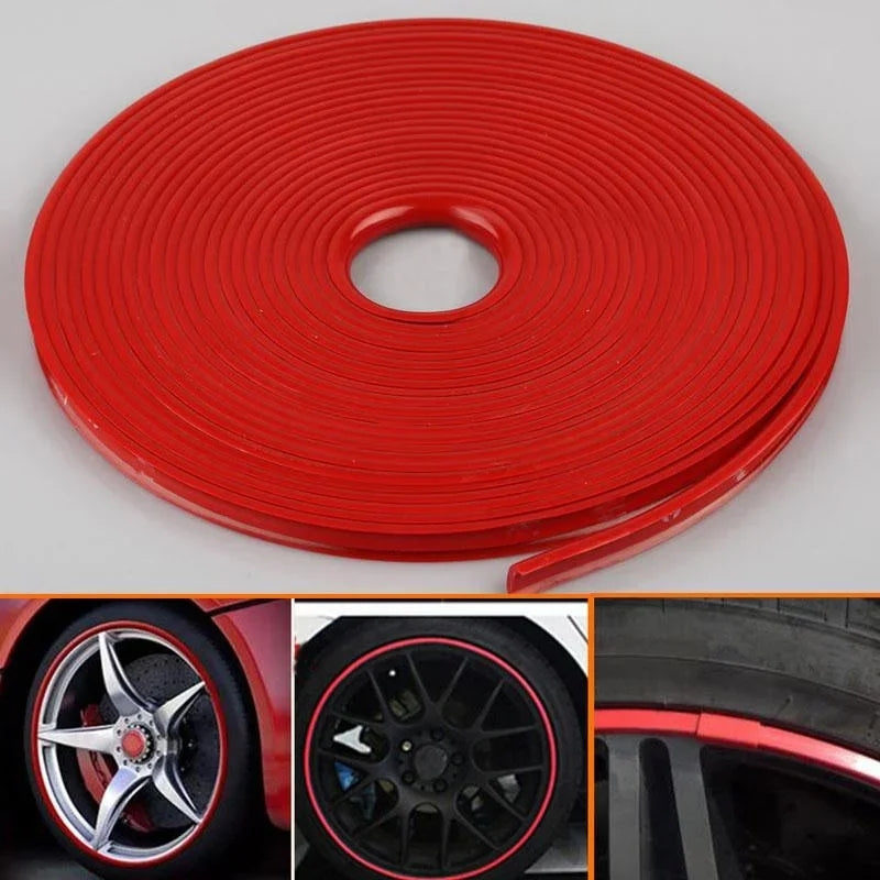 Car Wheel Rim Protector Strip 8M image 2