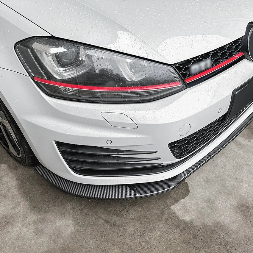 Front Bumper Lip Splitter For VW Golf MK7 R / MK7 GTI image 2