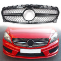 Diamond Front Grill For Mercedes CLA Class  W117 C117 2013 - 2019 image 0