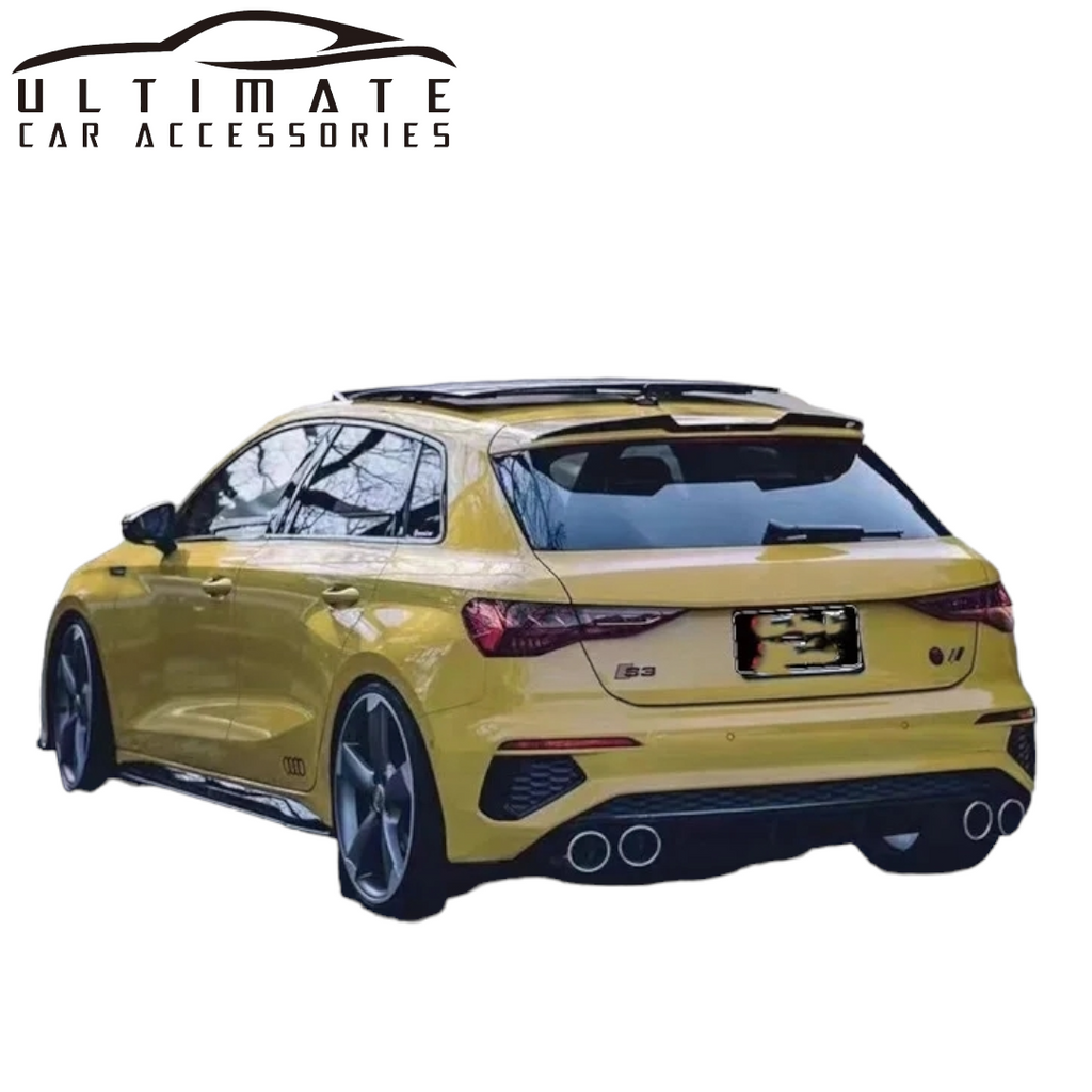 Spoiler Cap For V.2 Audi S3 8Y / A3 S-Line 8Y Sportback image 4