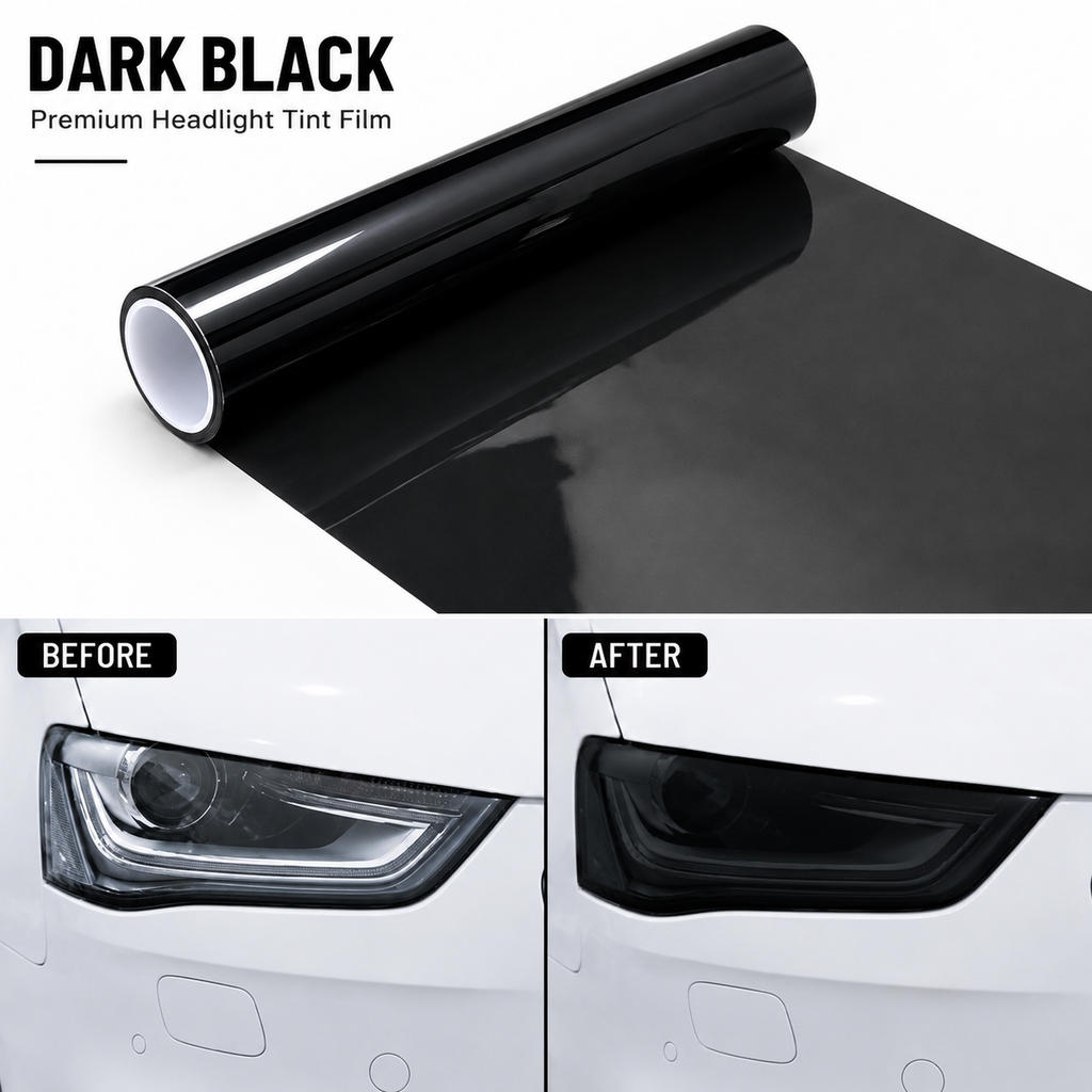 Car headlight / Taillight tint film vinyl wrap 180CM x 40CM