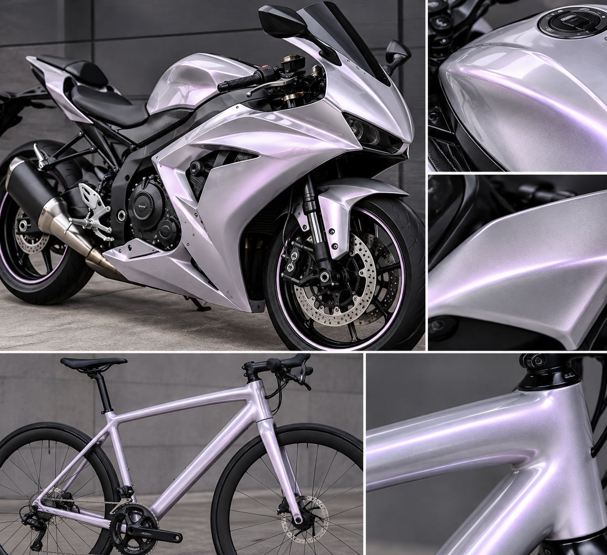 Premium PET Liquid Metal Car Vinyl Wrap 150cm x 50cm