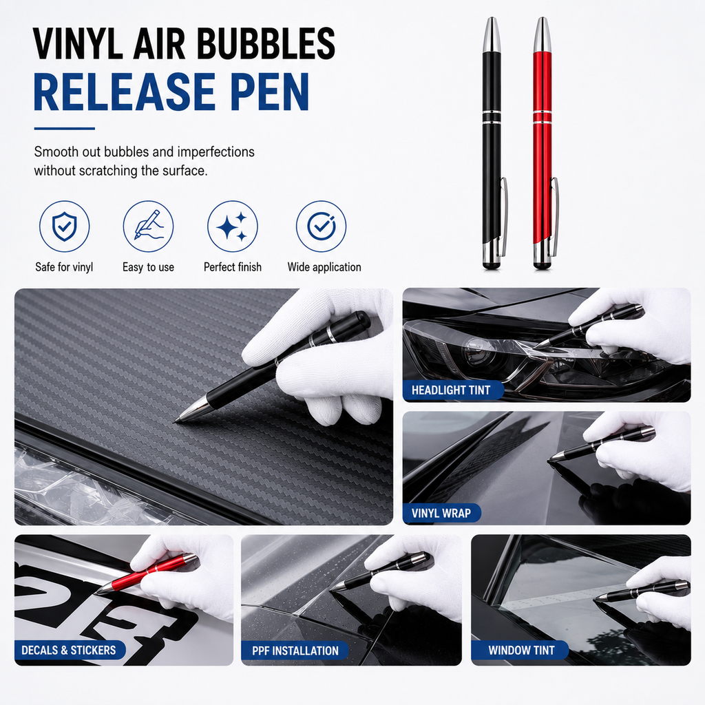 Vinyl Air Bubble Release Pen Tool