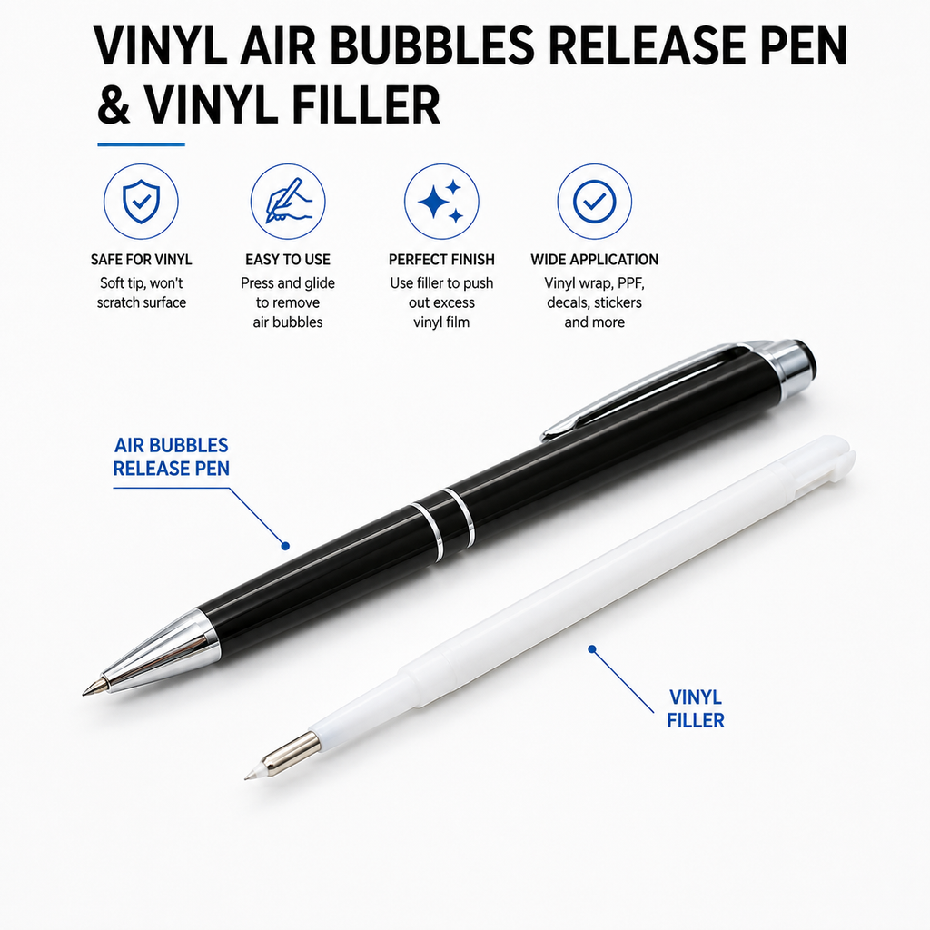 Vinyl Air Bubble Release Pen Tool