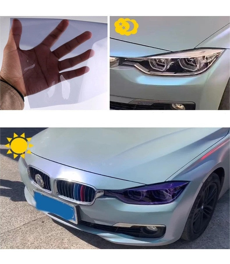 Colour Changing Headlight Tint Film  30CM x 150CM