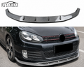 Front Bumper Lip Splitter for VW Golf 7 MK7.5 GTI R Line 2017-2019 Carbon Fiber Style