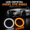 3-Inch 5D RGB Car Halo Ring Light App Control