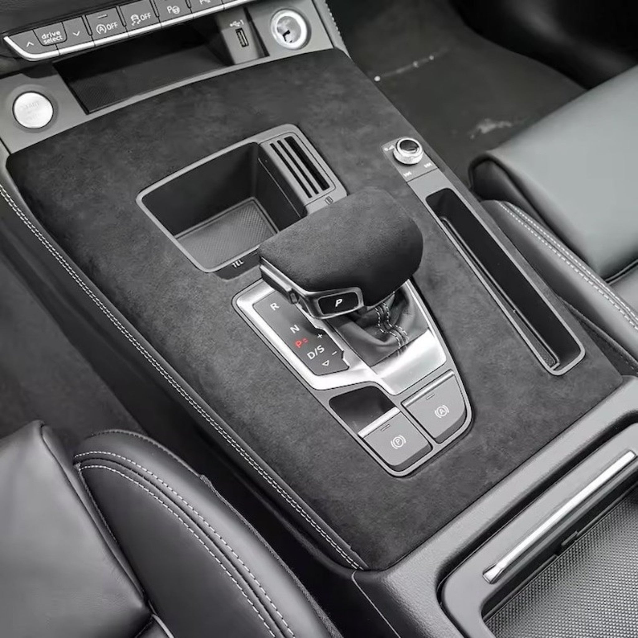 Alcantara-Style Suede Wrap