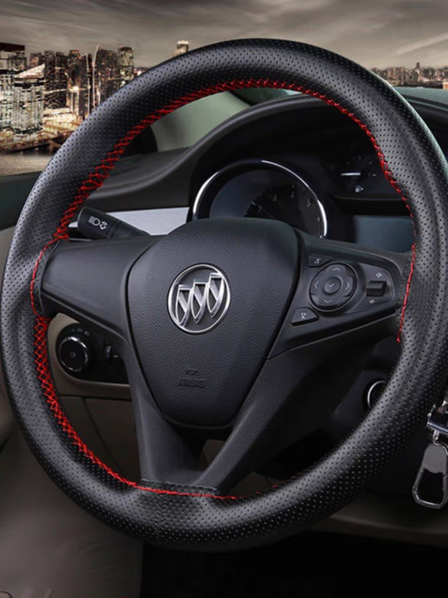 Premium Hand Sew Steering Wheel Cover – Fits 38cm Steering Wheels